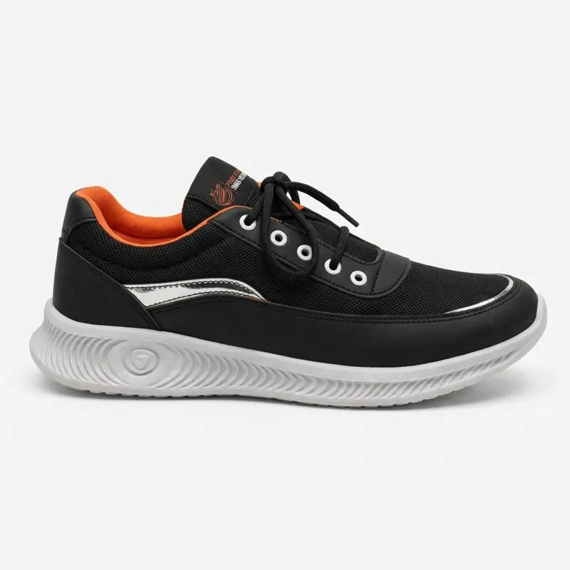 Men’s Sneakers with Orange Lining | Lightweight Breathable